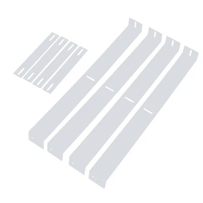  1pc Under Desk PC Mount Computer Drop Carrier Carbon Steel - Image 1 of 4