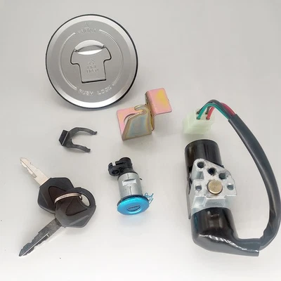 Juego de bloqueo interruptor de encendido tapa del tanque de gasolina combustible para Honda Grom 125 MSX125 2014-2015 Foto 1 de 4