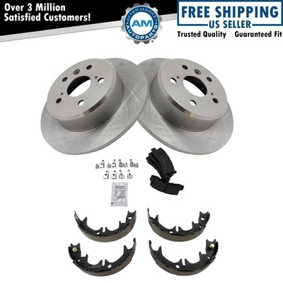 Kit de pastillas de freno trasero y rotor para Toyota Camry 1992-1996 Lexus ES300 99-2003 RX300 Foto 1 de 4