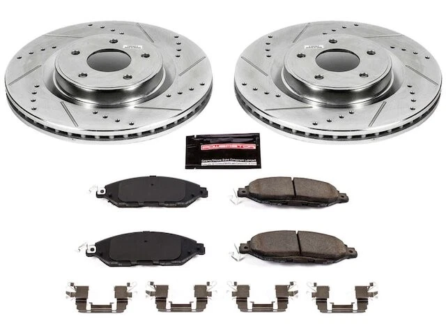 Front Brake Pad and Rotor Kit For 2014-2020 Infiniti QX60 2015 2016 2017 WY536RB - Изображение 1 из 1