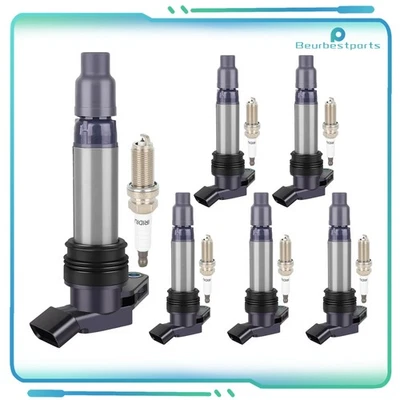 Bobinas de encendido y bujías para Land Rover LR2 2008-12 Volvo V70 2008-2010 3,2 L Foto 1 de 4