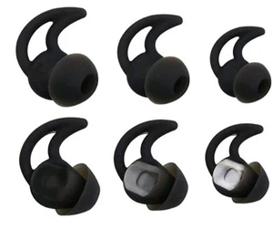 Silicone Ear Tips Buds For BOSE-Soundsport Wireless QC30 QC20 Headphones - Picture 1 of 8