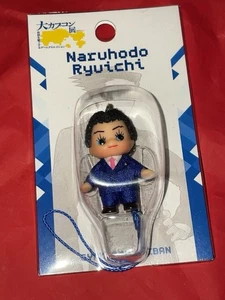Ace Attorney Kewpie figure key chain Phoenix Wright mascot Capcom Japan p1 6 - Picture 1 of 4