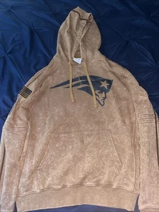 New England Patriots Salute To Service Hoodie Adult Medium - Picture 1 of 2