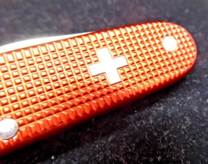 Victorinox 93mm Pioneer Rancher Red Alox Swiss Army Knife old Cross - Picture 1 of 14