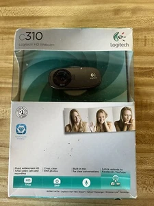 Kamera internetowa Logitech C310 HD - czarna, nie testowana - Zdjęcie 1 z 9
