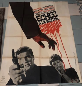 AFFICHE Échec à la brigade criminelle (Das Testament des Dr. Mabuse)1962 - Imagen 1 de 9