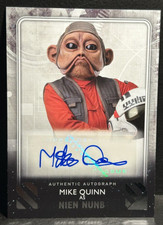 2020 Topps Star Wars Rise of Skywalker Mike Quinn - Nien Nunb  - Auto - A-MQ