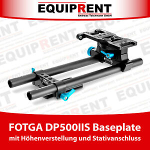 FOTGA DP500IIS Baseplate Avec Réglage Et 15mm Rod Support (EQ466)
