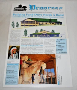 Crazy Horse Memorial Progress Magazine Summer 1999 Black Hills SD - Imagen 1 de 5