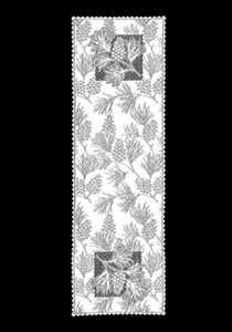 Heritage Lace White WOODLAND 14" x 45" Table Runner - Made in USA! - Picture 1 of 1
