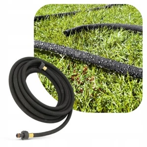 LANDSCAPE GRADE THICK WALLED POROUS PIPE/DRIP LINE/LEAKY HOSE/SOAKER HOSE,1/2" - Picture 1 of 54