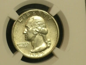 1932-S Washington Viertel - NGC Stempelglanz Details - Bild 1 von 5