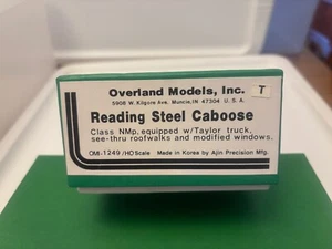 Overland Reading Steel NE Caboose NMp OMI-1249 HO Scale - Picture 1 of 2