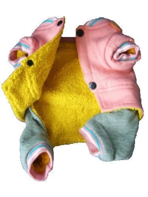 WARM Dog Pet WINTER Coat Pants Overall Jumpsuit Pajamas For SMALL Breeds XXS - L - Image 1 of 4