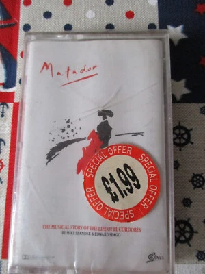 MATADOR THE MUSICAL STORY OF THE LIFE OF EL CORDOBES EPIC CASSETTE NEW SEALED - Image 1 of 3