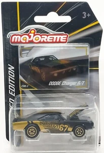 Majorette Dodge Charger RT Series 9 no.67 Black / Gold 1:66 3" Package with Card - Picture 1 of 4