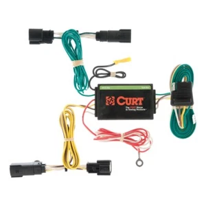 Curt 56121 Trailer Wiring T Connector With 4-Way Flat Trailer Connector - Picture 1 of 7
