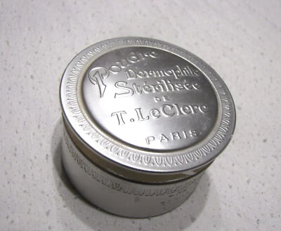 Leclerc poudre dermophile Orchidee 200 loose powder 35 g make up Made in France - Image 1 of 3