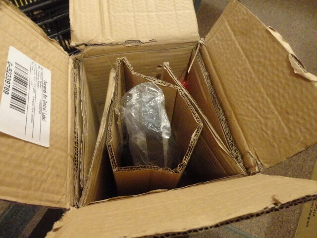 Sea Gull Lighting 8458 Black 1 Light Outdoor Wall Sconce