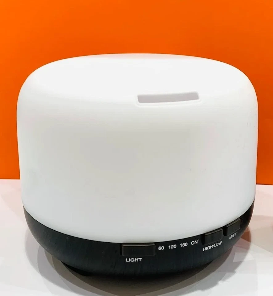 Umidificatore e Diffusore di Aromi per Aromaterapia con Luce LED -... - Immagine 1 di 1