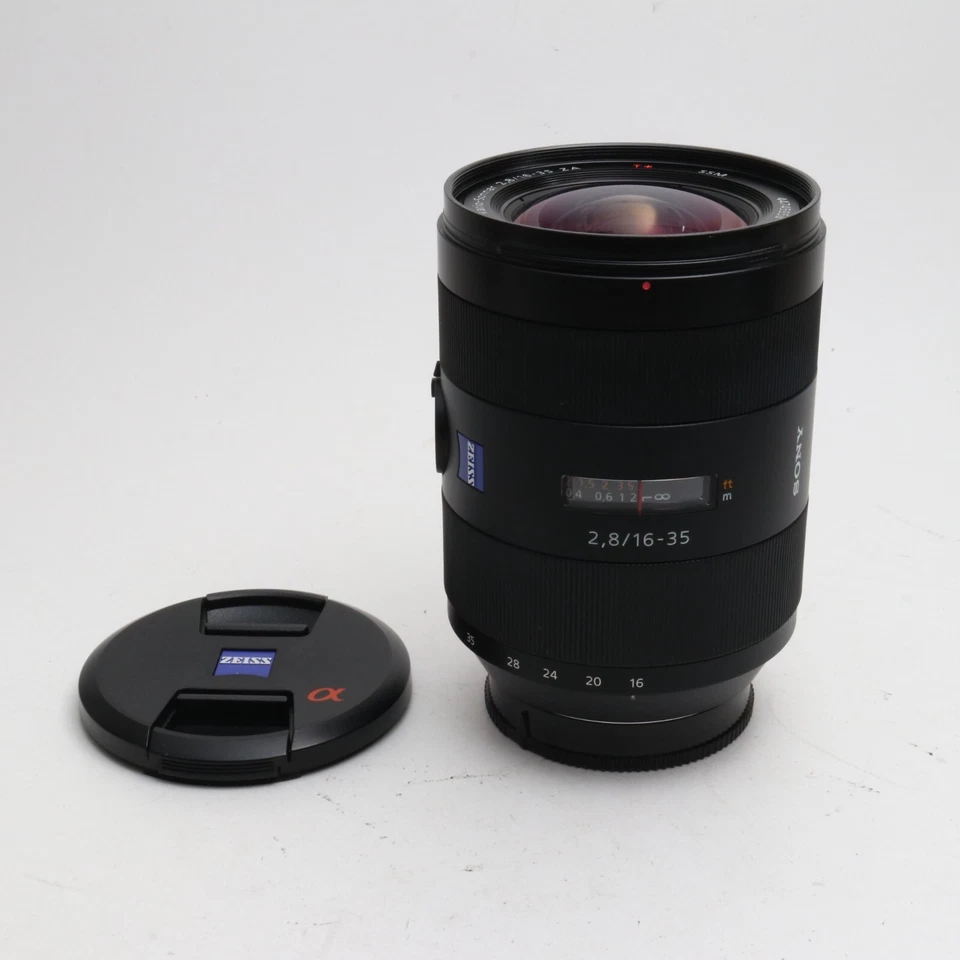 【Casi Como Nuevo】Sony 16-35mm f/2.8 Vario-Sonnar T* A Mount SAL1635Z de Japón - Imagen 1 de 4