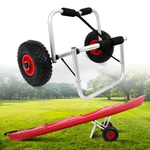 Kajakwagen Kanuwagen Kanu faltbar Wagen Bootswagen Faltbarer Kajak Alu 80kg - Bild 1 von 10