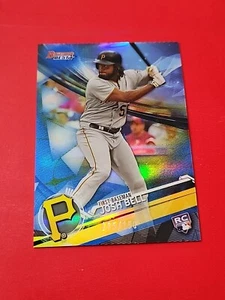 Josh Bell 2017 Bowmans Best Blue Refractor 105/150 , #59 Pittsburgh Pirates - Picture 1 of 5