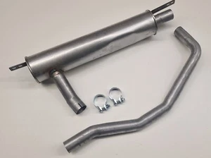 Muffler exhaust silencer with tailpipe BMW E9 2,5CS 2800CS manufacturing years 69-76 - Picture 1 of 1