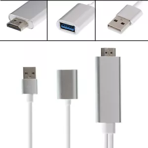 USB 3.0 to HDMI HD 1080P Power Video Cable Adapter Converter for PC Laptop HDTV - Picture 1 of 6