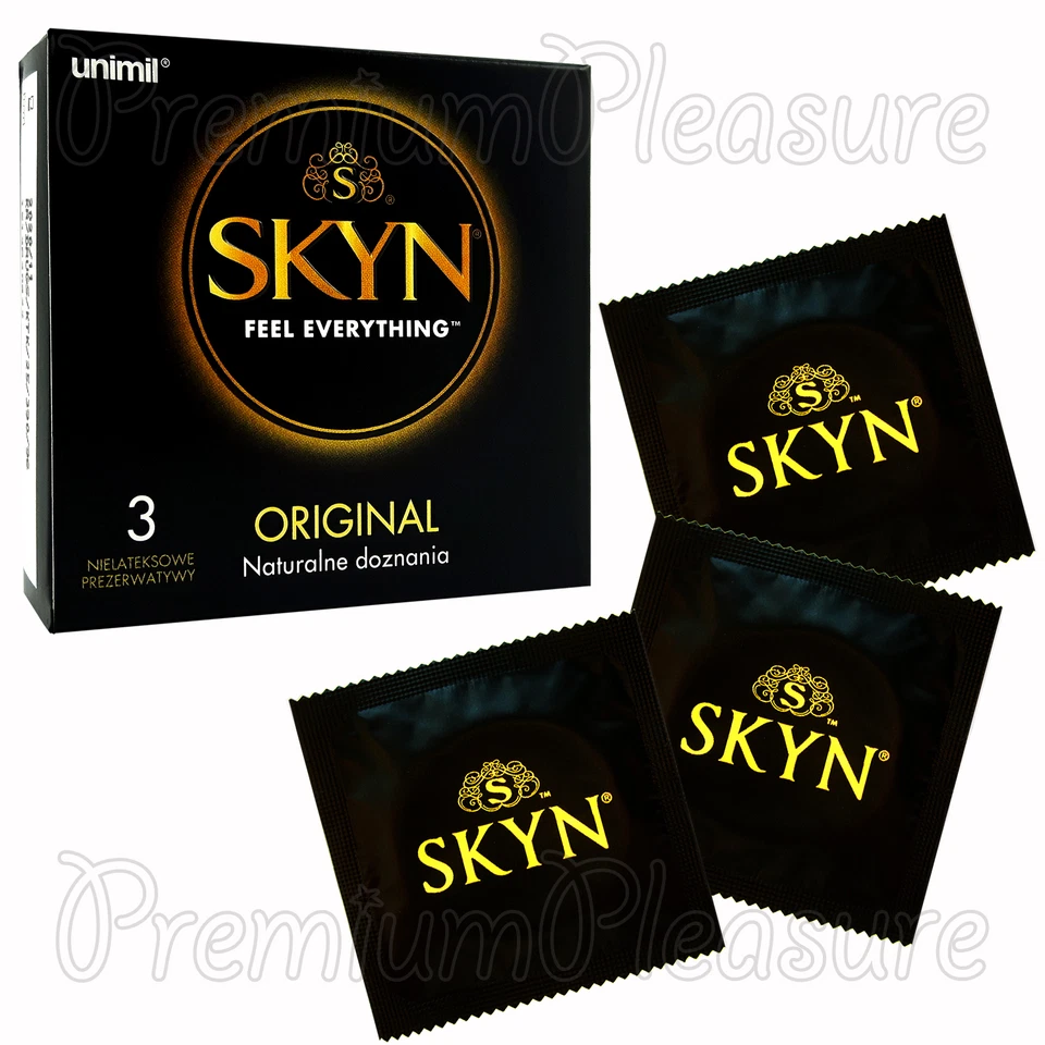 SKYN ® Original condoms * Ultra Thin Latex-Free Polyisoprene * Retail box of 3 - Image 1 of 1