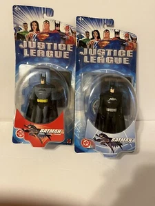 Two Mattel Justice League Batman Figurines - Picture 1 of 6