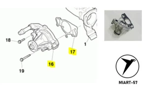 OEM Water Pump - 2006-2007 Aston Martin V8 Vantage 4.3L - PN: 6G43-05-10083 - Picture 1 of 1