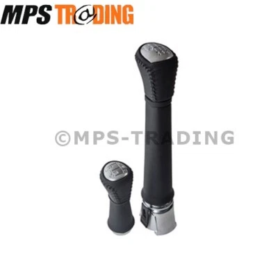 Land Rover Defender TDCI 2.2 2.4 Puma Black Leather Gear Lever Stick Set DA1472 - Image 1 of 4