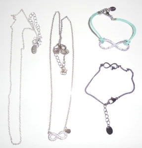 Claires Set Schmuck Halsketten/Armbän 4 Stück Konvolut gestempelt/signiert Nr.11 - Bild 1 von 6