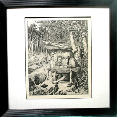 MAX Klinger >Intermezzi VII< orig. Radierung,  mit neuem Rahmen 44x44cm - Bild 1 von 4