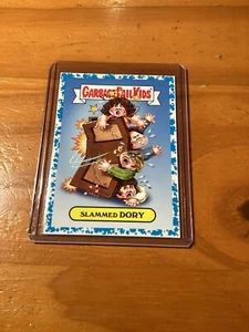 2017 Topps Garbage Pail Kids The Doors Card 7b Blue #/75 Battle Of The Bands - Picture 1 of 2