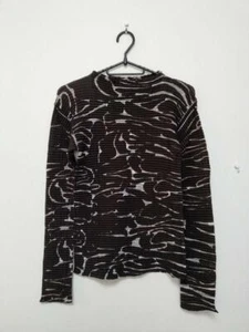 Auth ISSEY MIYAKE BLOUSE PLEATED # 7910 Basic MultiLor Polyester F / S to US - Picture 1 of 6