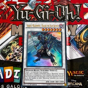 MP16-EN141 Assault Blackwing - Raikiri The Rain Shower Ultra Raro 1ª Edición Casi Nuevo - Imagen 1 de 1