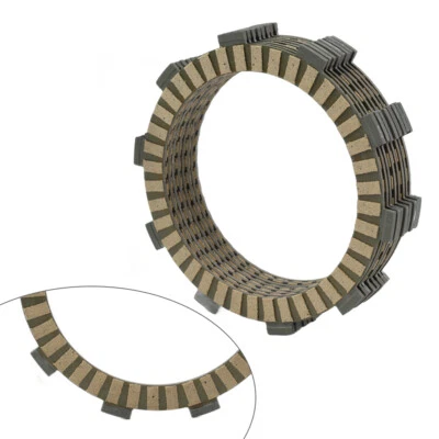 8x placas de fricción de embrague para Honda Interceptor 800 VFR800FI VFR800 FI 2000-2001 Foto 1 de 4