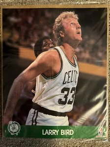 1990-91 NBA HOOPS ACTION PHOTO 8X10 LARRY BIRD BOSTON CELTICS NEW! RARE ๐ฅ๐ฅ - Picture 1 of 3