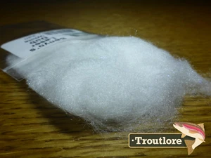 SENYO'S LASER DUB WHITE DUBBING HARELINE DUBBIN NEW FLY TYING SUPPLIES - Picture 1 of 5