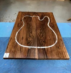 Turkish Walnut Guitar Top / Bookmatched / Electric Guitar / Luthier Supply - Picture 1 of 1