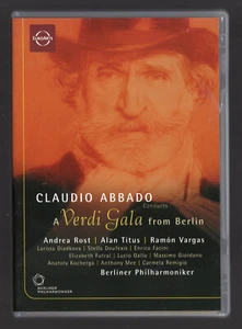 DVD ★ Verdi : Gala from Berlin - Abbado ★ Comme Neuf (Opéra-Musique-Concert) - Imagen 1 de 2