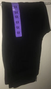 MAX & MIA Slimming BLACK Extra Small Stretchy Crop Pants • New with Tags - Picture 1 of 7