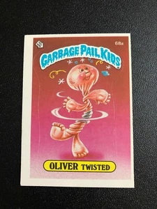 Garbage Pail Kids Oliver Twisted 68a 1985 Series 2 Topps Chewing Gum Inc. - Picture 1 of 2