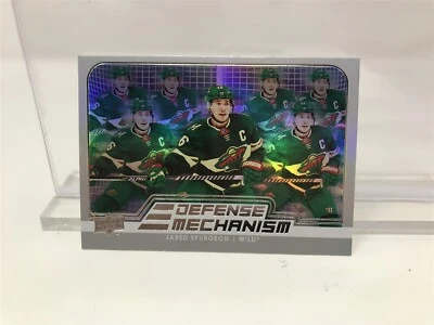 Jared Spurgeon 2022-23 Upper Deck Series 1 Defense Mechanism DM-19 Minnesota  - Image 1 of 2