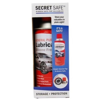 MR SECURITY CAN SAFE STASH DIVERSION SECRET SAFE LUBRICANT CAN SAFE PREVENT THEFT