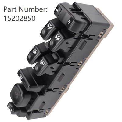 For Cadillac 2003-2006 Escalade ESV EXT Driver side Master Power Window Switch - Image 1 of 3
