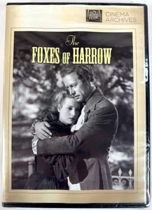 The Foxes of Harrow DVD 194y Rex Harrison Maureen O'Harra Romantic Drama NEW - Foto 1 di 3